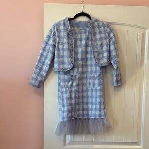 SHEIN Light Blue Garment